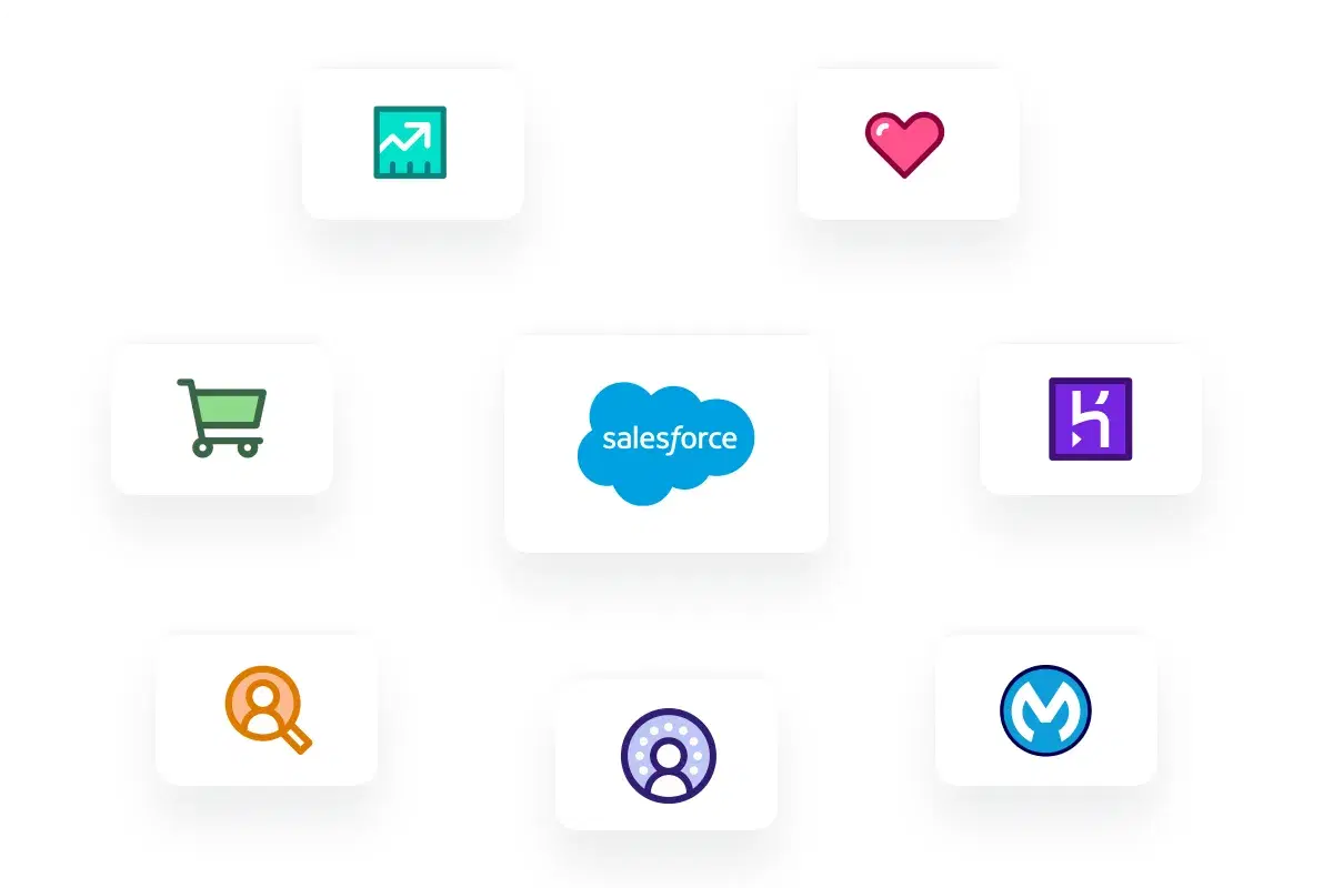 Illustration for Sales Force Solutions & Integrations